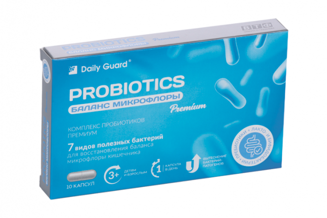 фото упаковки Probiotics Баланс микрофлоры Премиум