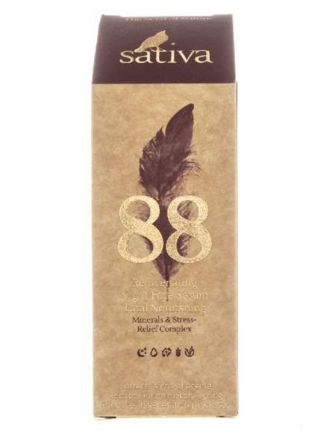 фото упаковки Sativa Сыворотка для лица ночная Комплексное питание №88
