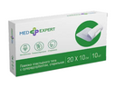 Med Expert Повязка пластырного типа с суперадсорбентом, 20х10, стерильная, 10 шт.
