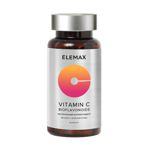Elemax Vitamin C + Bioflavonoids, капсулы, 60 шт.