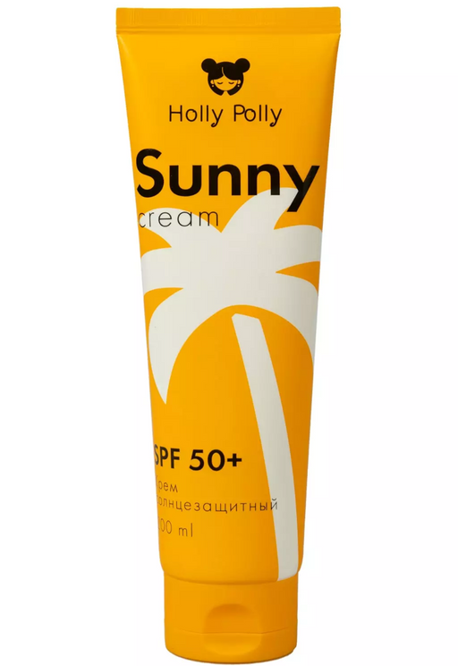 Holly Polly Солнцезащитный крем для лица и тела SPF50+, крем, 200 мл, 1 шт.