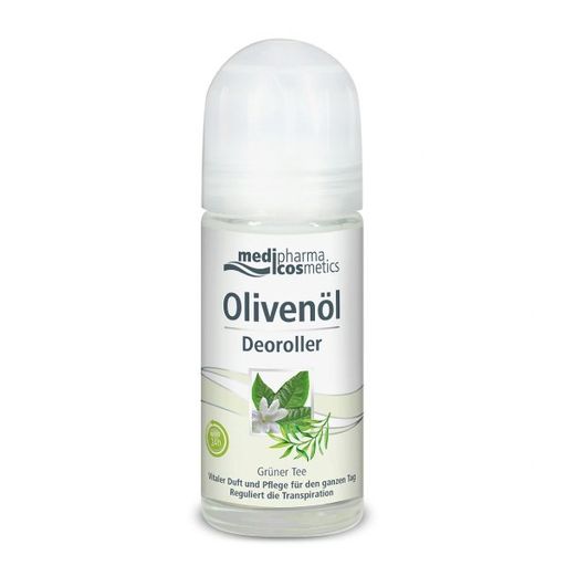 Medipharma Cosmetics Olivenol Дезодорант роликовый Зеленый чай, дезодорант-ролик, 50 мл, 1 шт.