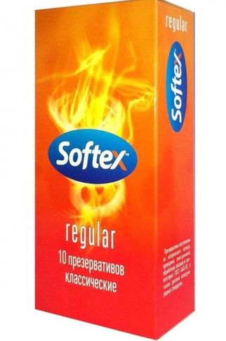 Презервативы Софтекс/Softex Regular, презерватив, классический, 10 шт.