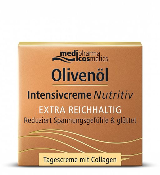 Medipharma Cosmetics Olivenol Крем для лица интенсив питательный, крем для лица, дневной, 50 мл, 1 шт.