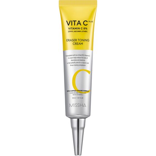 Missha Крем-ластик тонизирующий с витамином С Vita C Plus, крем для лица, 30 мл, 1 шт.